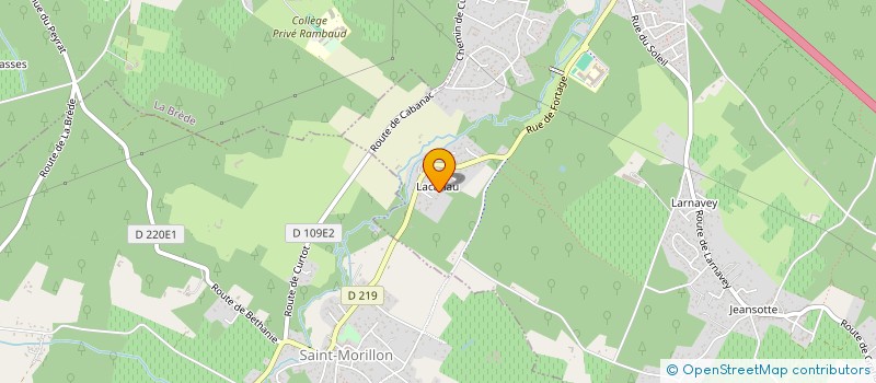 localisation de l'entreprise MADAME ANNE-CECILE FERET  SAINT-SELVE