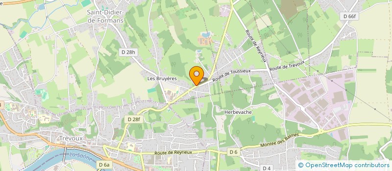 localisation de l'entreprise MADAME ANNE-CECILE GARIN  SAINT-DIDIER-DE-FORMANS