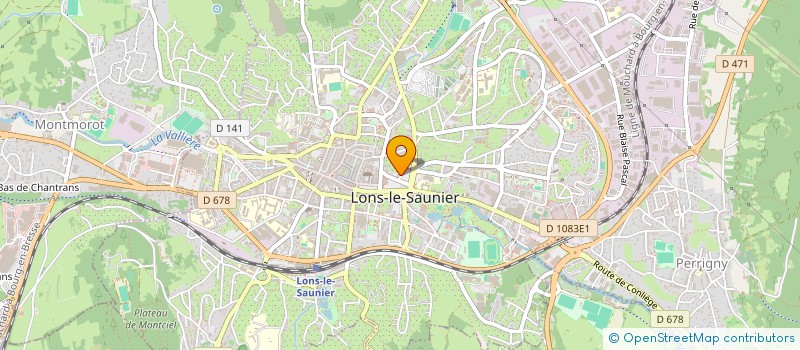 localisation de l'entreprise MADAME ANNE-CECILE GUILLOUET à LONS-LE-SAUNIER