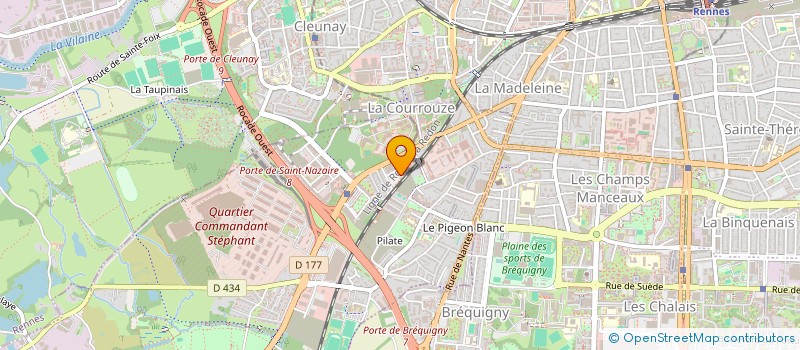 localisation de l'entreprise MADAME ANNE-CECILE HUET  SAINT-JACQUES-DE-LA-LANDE