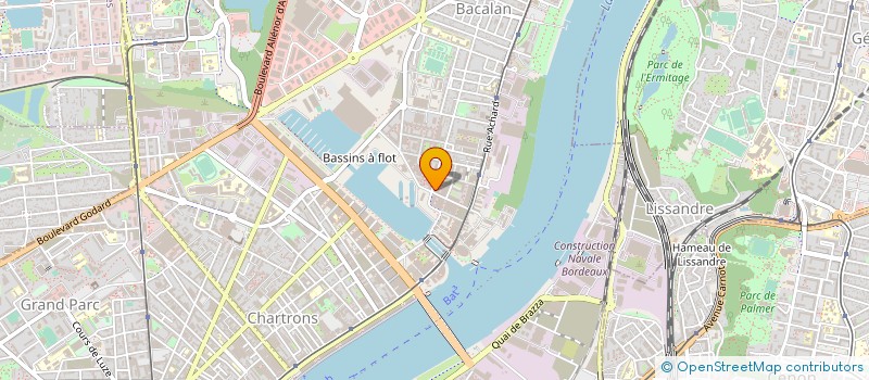 localisation de l'entreprise MADAME ANNE-CECILE JEANNOT à BORDEAUX