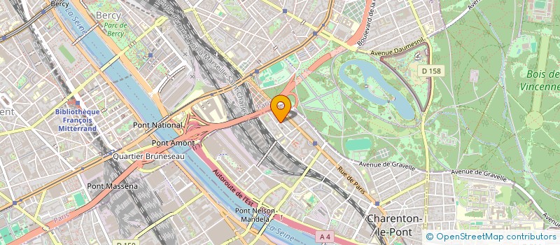 localisation de l'entreprise MADAME ANNE-CECILE MARTIN  CHARENTON-LE-PONT