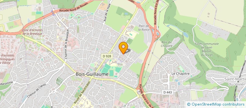 localisation de l'entreprise MADAME ANNE-CECILE MAXIAN à BOIS-GUILLAUME