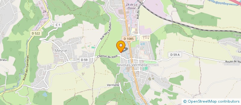 localisation de l'entreprise MADAME ANNE-CECILE MOREL  NIVOLAS-VERMELLE