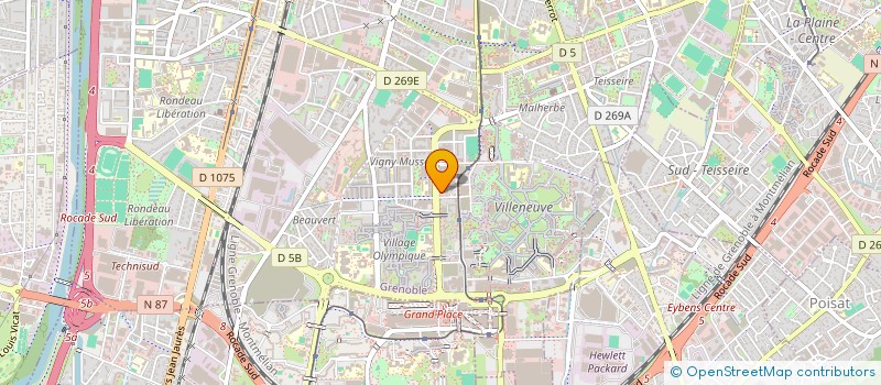 localisation de l'entreprise MADAME ANNE-CECILE PESANT  GRENOBLE