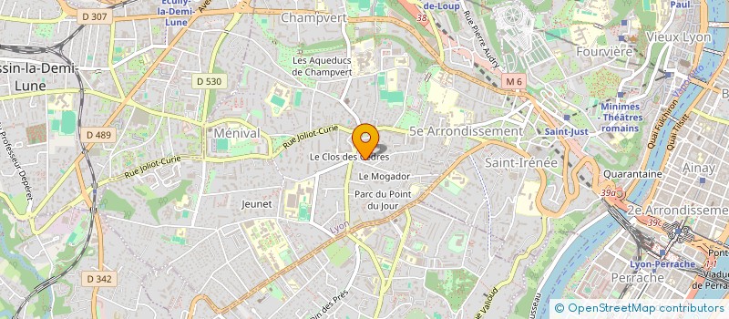 localisation de l'entreprise MADAME ANNE-CECILE PONCET  LYON