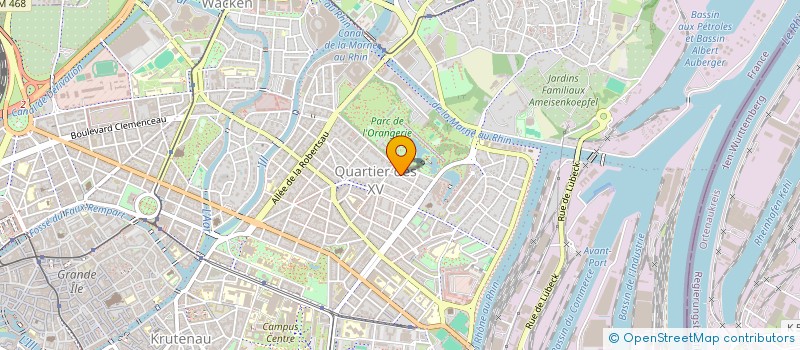 localisation de l'entreprise MADAME ANNE-CECILE RAGAIN à STRASBOURG