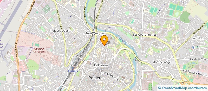 localisation de l'entreprise MADAME ANNE-CELINE HENAULT à POITIERS