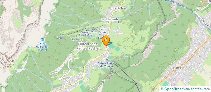 localisation de l'entreprise MADAME ANNE-CELINE THIERY  PLATEAU-DES-PETITES-ROCHES