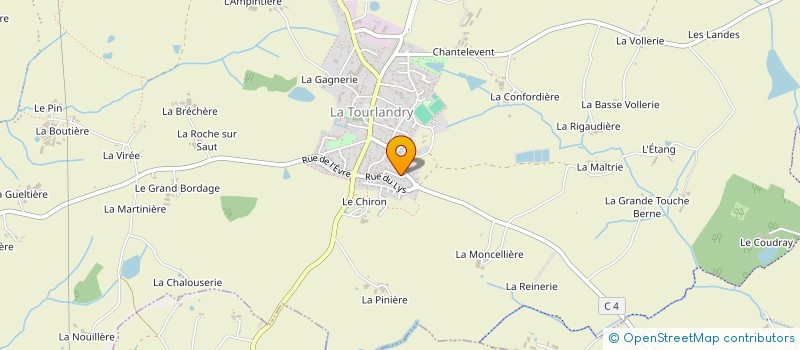 localisation de l'entreprise MADAME ANNE CESBRON  CHEMILLE-EN-ANJOU