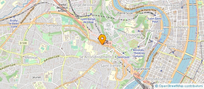 localisation de l'entreprise MADAME ANNE CEVAER à LYON