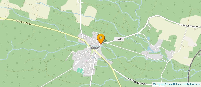 localisation de l'entreprise MADAME ANNE CHAILLOU  LALUQUE