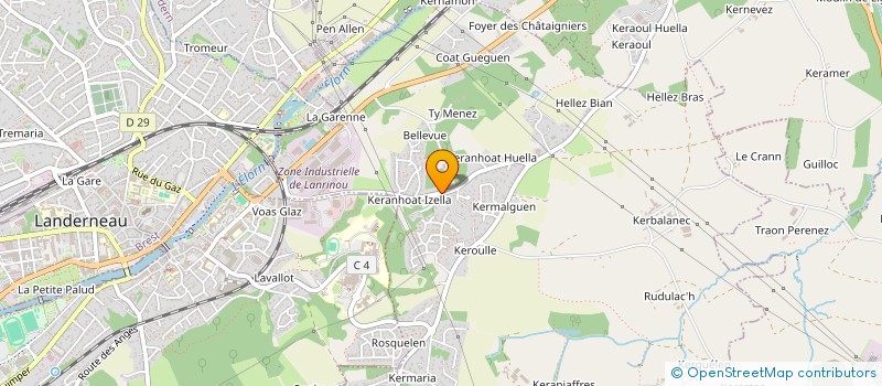 localisation de l'entreprise MADAME ANNE CHAPALAIN  PENCRAN