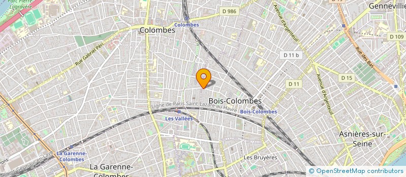 localisation de l'entreprise MADAME ANNE CHAPEAU à BOIS-COLOMBES