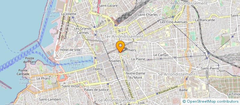 localisation de l'entreprise MADAME ANNE CHAPELAIN  MARSEILLE