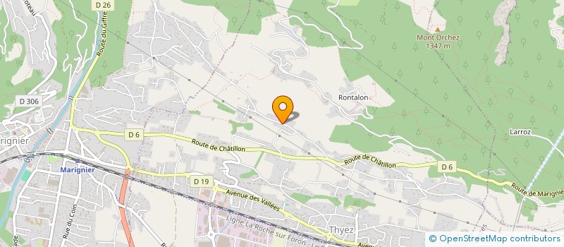 localisation de l'entreprise MADAME ANNE CHAPELLE  CHAMBERY