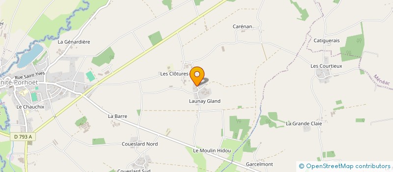 localisation de l'entreprise MADAME ANNE CHARLES  MOHON