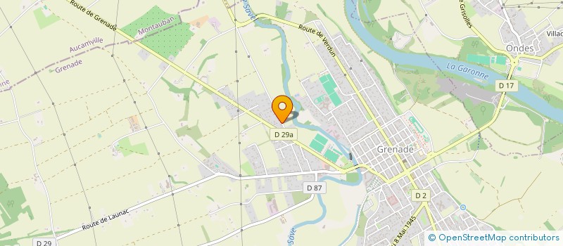 localisation de l'entreprise MADAME ANNE-CHARLOTTE AZAM  GRENADE