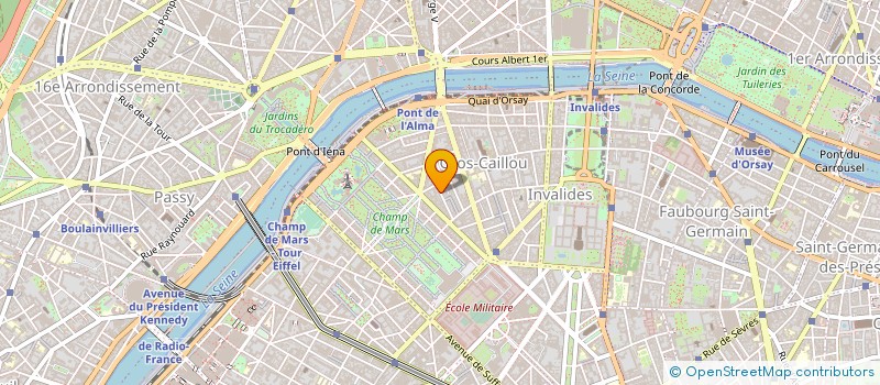 localisation de l'entreprise MADAME ANNE-CHARLOTTE BECK  PARIS