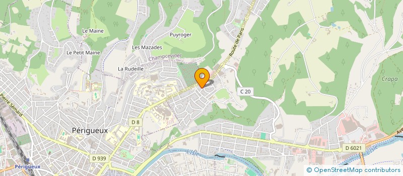 localisation de l'entreprise MADAME ANNE CHARLOTTE BOILLIN  TRELISSAC