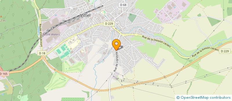 localisation de l'entreprise MADAME ANNE-CHARLOTTE CONTASSOT à VITTEL