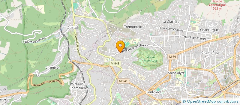 localisation de l'entreprise MADAME ANNE CHARLOTTE DAVIES à CLERMONT-FERRAND