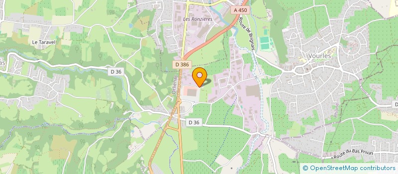 localisation de l'entreprise MADAME ANNE-CHARLOTTE DEKOCK  VOURLES