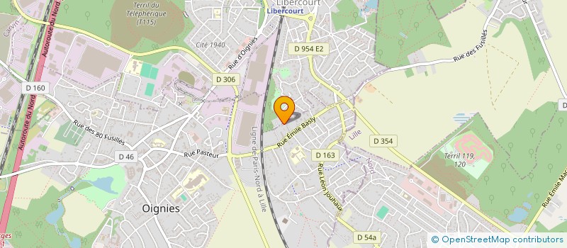 localisation de l'entreprise MADAME ANNE-CHARLOTTE DESPREZ  OIGNIES