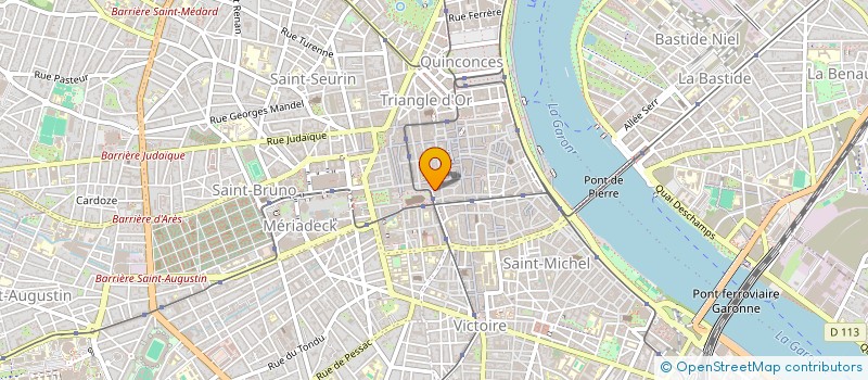 localisation de l'entreprise MADAME ANNE-CHARLOTTE DEVIENNE  BORDEAUX