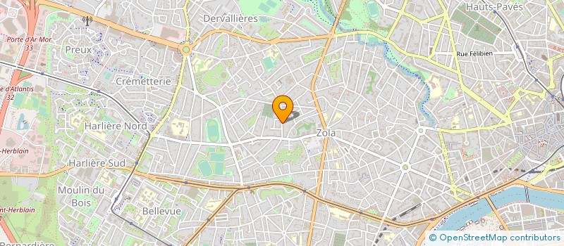 localisation de l'entreprise MADAME ANNE-CHARLOTTE DORIN  NANTES