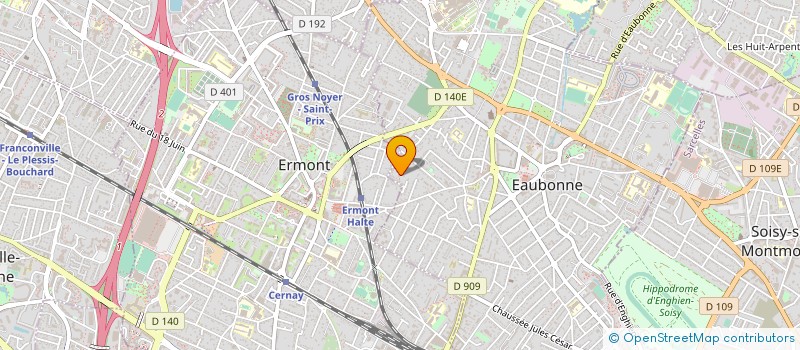 localisation de l'entreprise MADAME ANNE-CHARLOTTE DOUCET à EAUBONNE