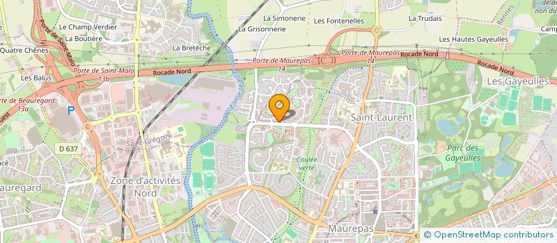 localisation de l'entreprise MADAME ANNE-CHARLOTTE DUCLOS  RENNES