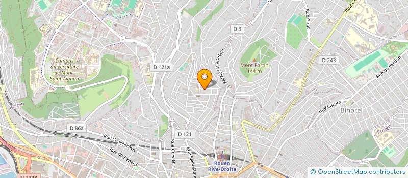 localisation de l'entreprise MADAME ANNE-CHARLOTTE FRESNEY  MONT-SAINT-AIGNAN