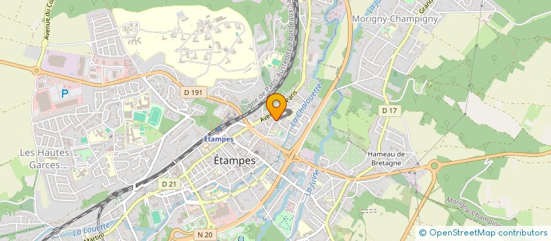 localisation de l'entreprise MADAME ANNE-CHARLOTTE GAVOIS à ETAMPES