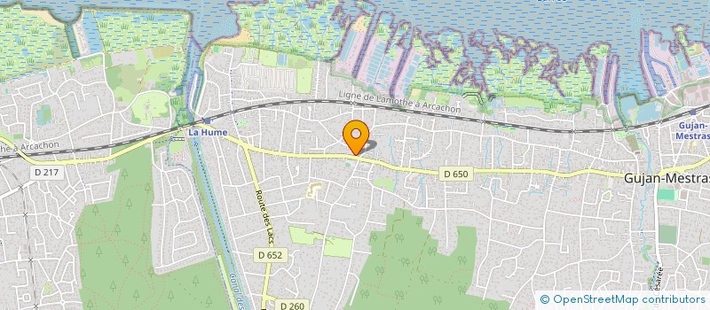 localisation de l'entreprise MADAME ANNE-CHARLOTTE GESIPPE  GUJAN-MESTRAS