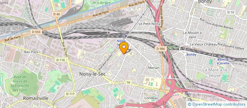 localisation de l'entreprise MADAME ANNE-CHARLOTTE GRANVILLAIN à NOISY-LE-SEC
