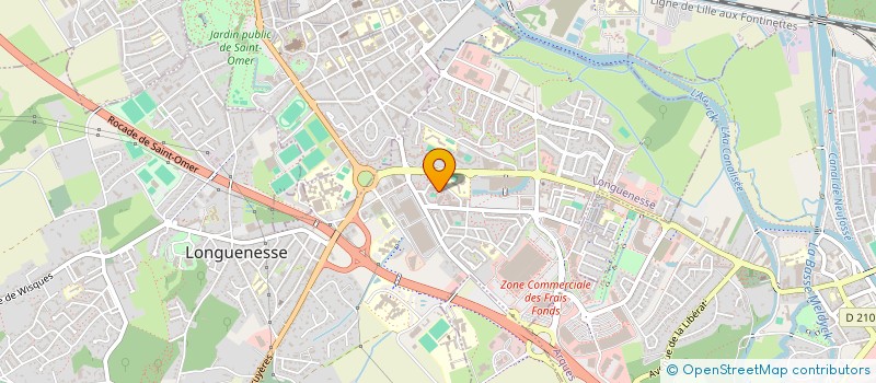 localisation de l'entreprise MADAME ANNE-CHARLOTTE LECOINTE  LONGUENESSE