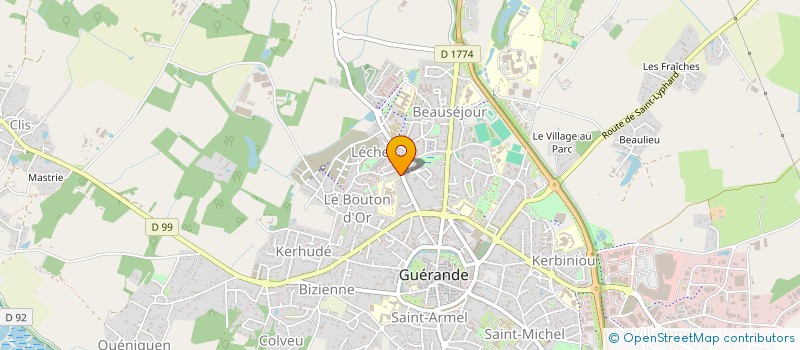 localisation de l'entreprise MADAME ANNE-CHARLOTTE LOMBARD  GUERANDE