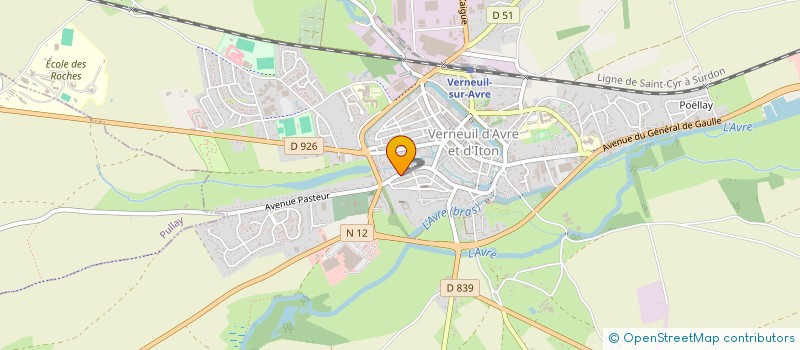 localisation de l'entreprise MADAME ANNE-CHARLOTTE MARYS PIERRE  VERNEUIL D'AVRE ET D'ITON