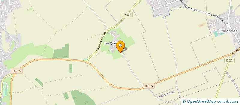 localisation de l'entreprise MADAME ANNE CHARLOTTE MICHEL  CRIEL-SUR-MER