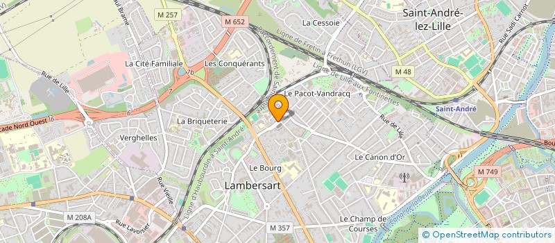 localisation de l'entreprise MADAME ANNE CHARLOTTE MIESZANIEC à LAMBERSART