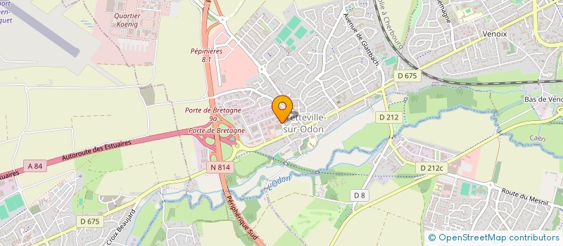 localisation de l'entreprise MADAME ANNE CHARLOTTE PIERRE à BRETTEVILLE-SUR-ODON