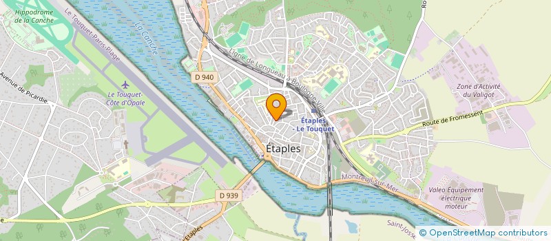 localisation de l'entreprise MADAME ANNE-CHARLOTTE PRADIER  LA CALOTTERIE