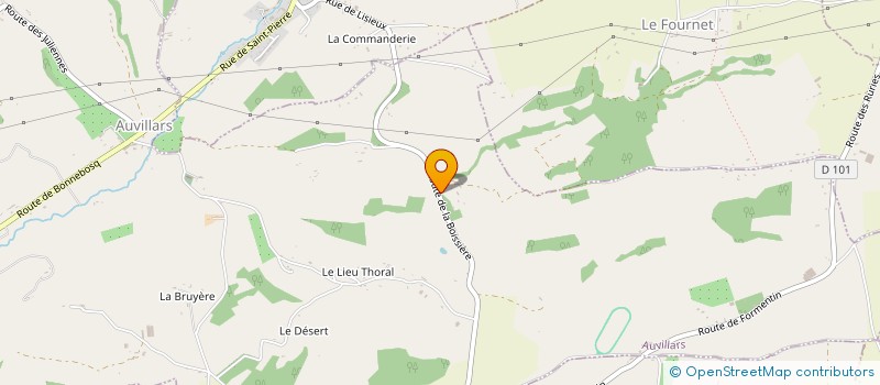 localisation de l'entreprise MADAME ANNE CHARLOTTE PROST  LA BOISSIERE