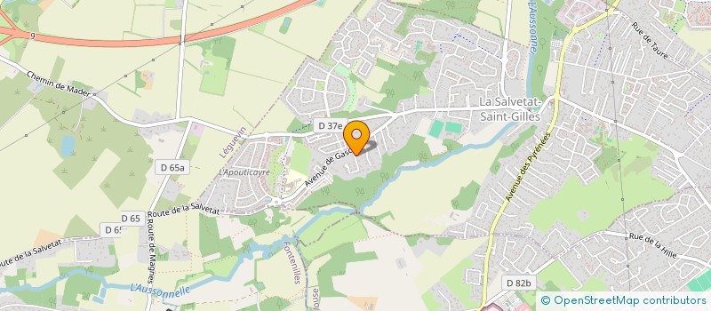 localisation de l'entreprise MADAME ANNE-CHARLOTTE ROZA  LA SALVETAT-SAINT-GILLES