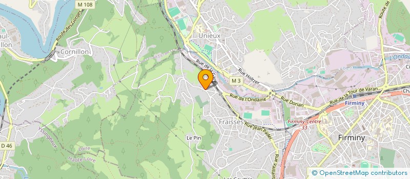 localisation de l'entreprise MADAME ANNE CHARRA  FRAISSES