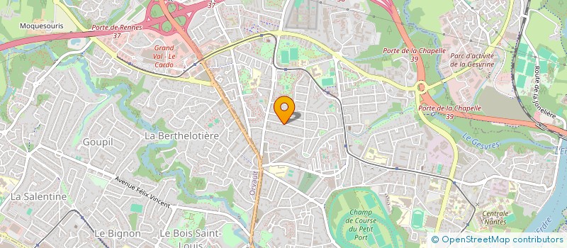 localisation de l'entreprise MADAME ANNE CHARRIER à NANTES