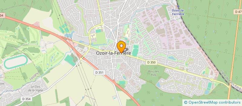 localisation de l'entreprise MADAME ANNE CHASSAGNARD  OZOIR-LA-FERRIERE