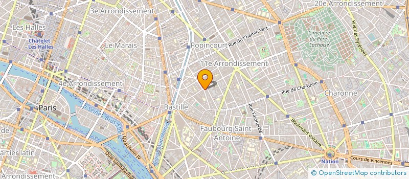 localisation de l'entreprise MADAME ANNE CHATELUT  PARIS