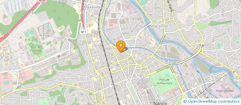 localisation de l'entreprise MADAME ANNE CHAUDRON  NANCY